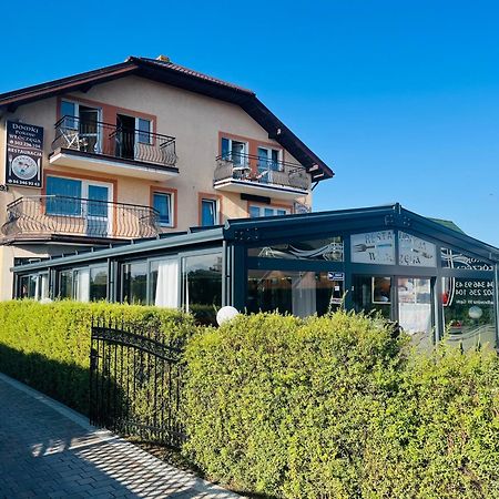 Domki, Apartamenty I Restauracja Wloczega กาสกี ภายนอก รูปภาพ