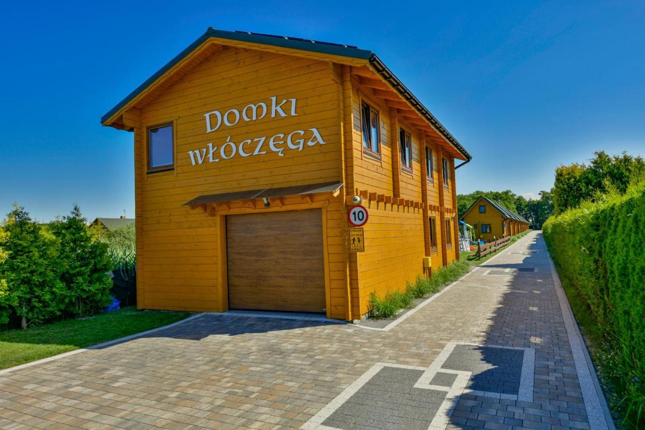 Domki, Apartamenty I Restauracja Wloczega กาสกี ภายนอก รูปภาพ
