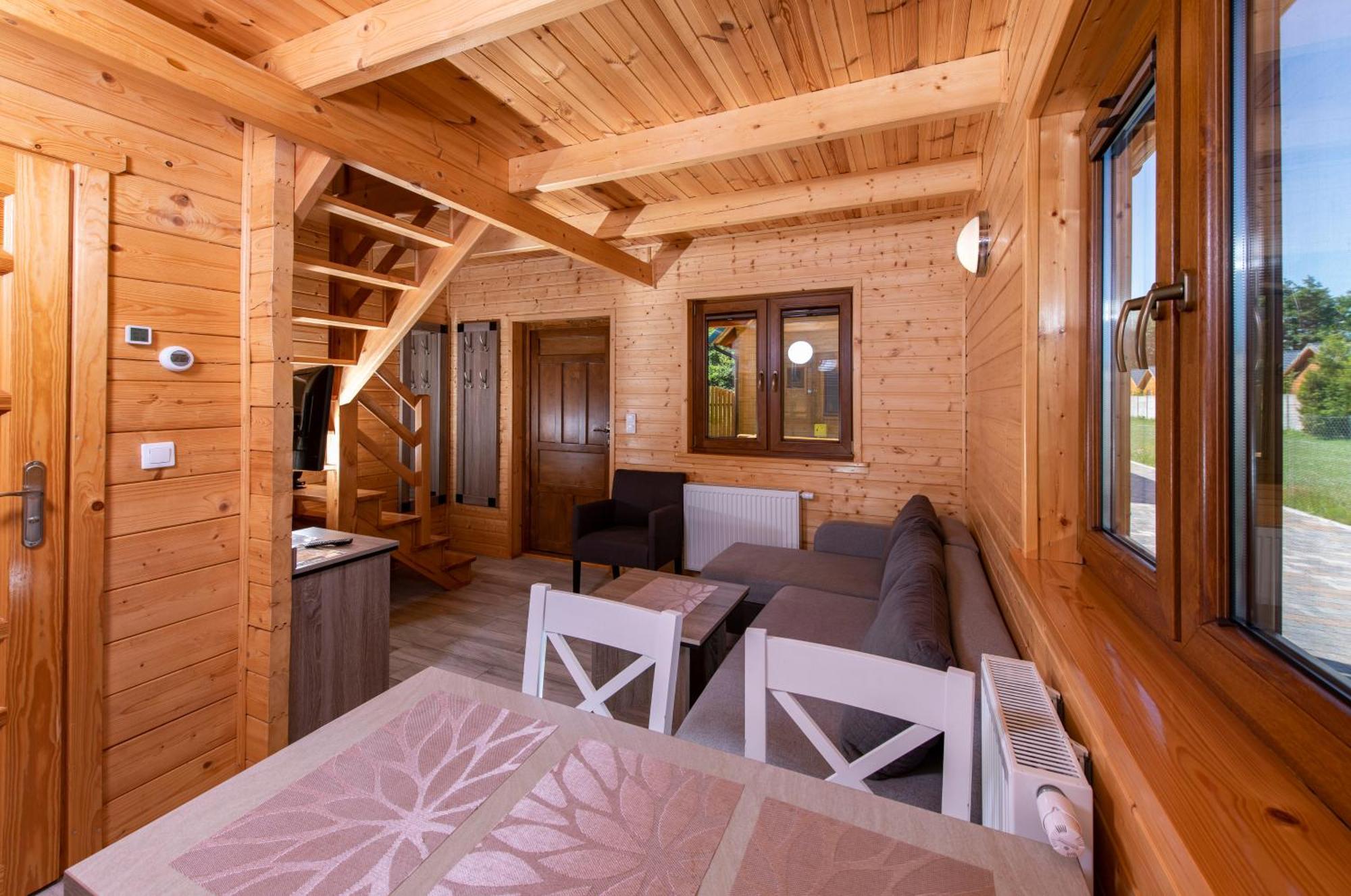 Domki, Apartamenty I Restauracja Wloczega กาสกี ภายนอก รูปภาพ