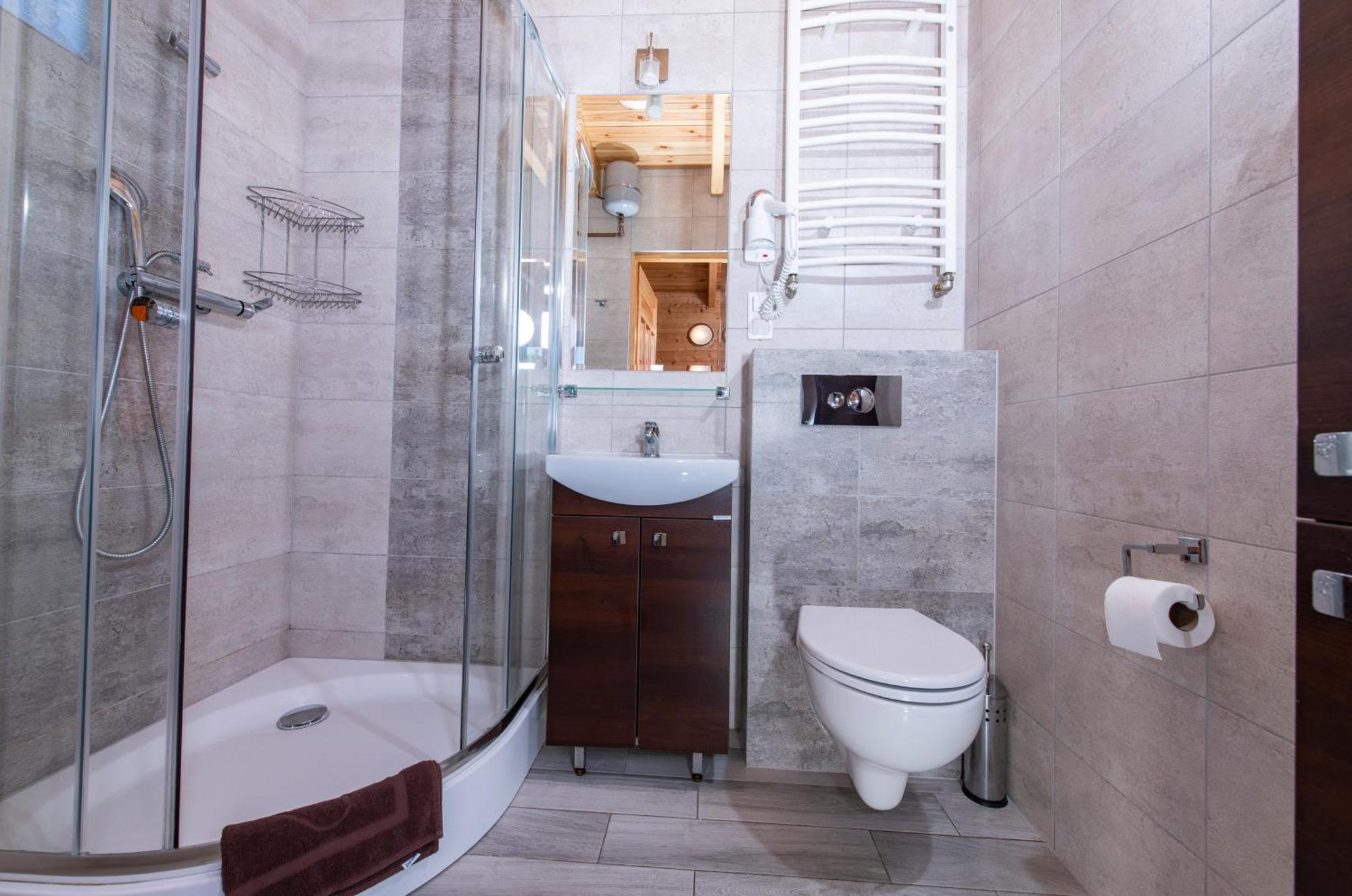 Domki, Apartamenty I Restauracja Wloczega กาสกี ภายนอก รูปภาพ